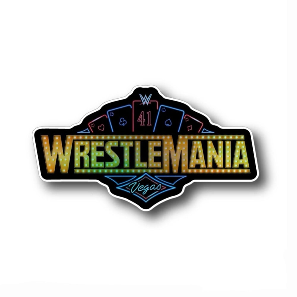Image of “Wrestlemania 41” Sticker 