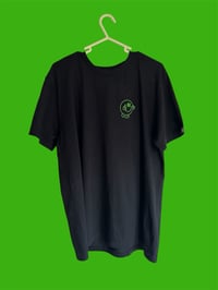 Image 1 of Black and green smiles tee 