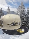 New Era 5950 Chrome Gold Astrodome