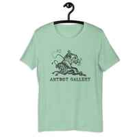 Image 7 of Artbot Horse Fly Printed in Black Unisex t-shirt