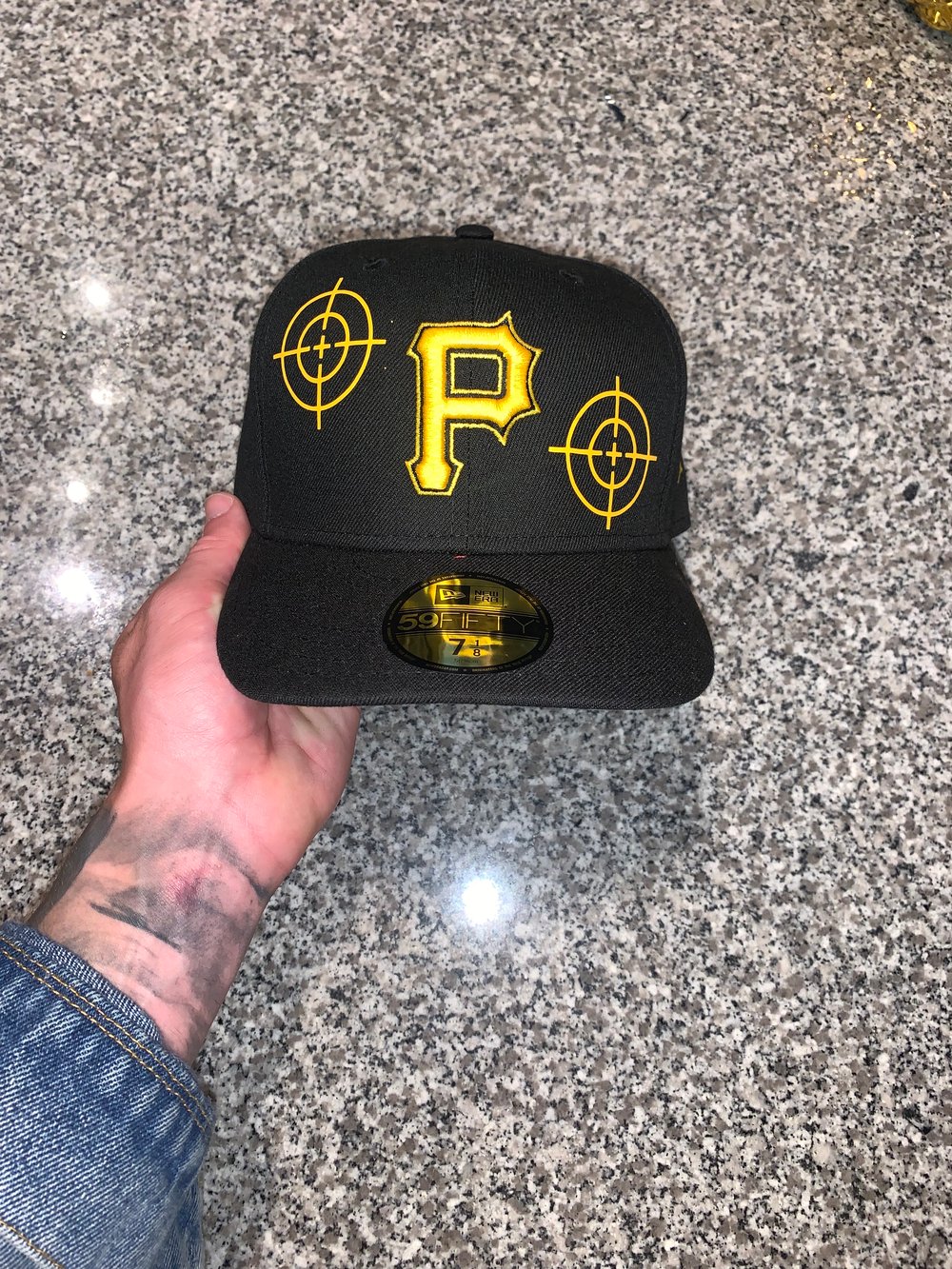 Image of PITT PIRATES CUSTOM FITTED CAP