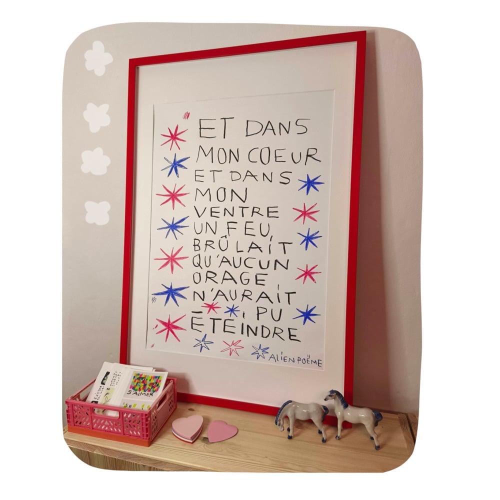 Affiche poème // 