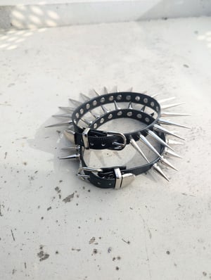 Image of MADE-TO-ORDER Heavy Metal Spiked Buckle Strap