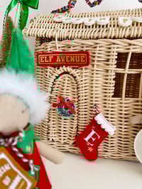 Image 3 of Miniature Christmas Stockings - personalised  