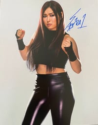 Image 1 of WWE Io Shairi autographed 8x10 photo 