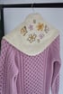 Embroidered Triangle Scarf - Handmade in Ireland Image 4