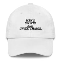 Image 1 of "Unwatchable" Cap (White)