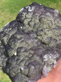 Image 13 of Purple Botryoidal Fluorite With Pyrite Specimen #1468