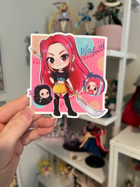Image 2 of K- PoP M Chibi Sticker 