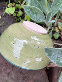 Image 2 of Speckled green bowl