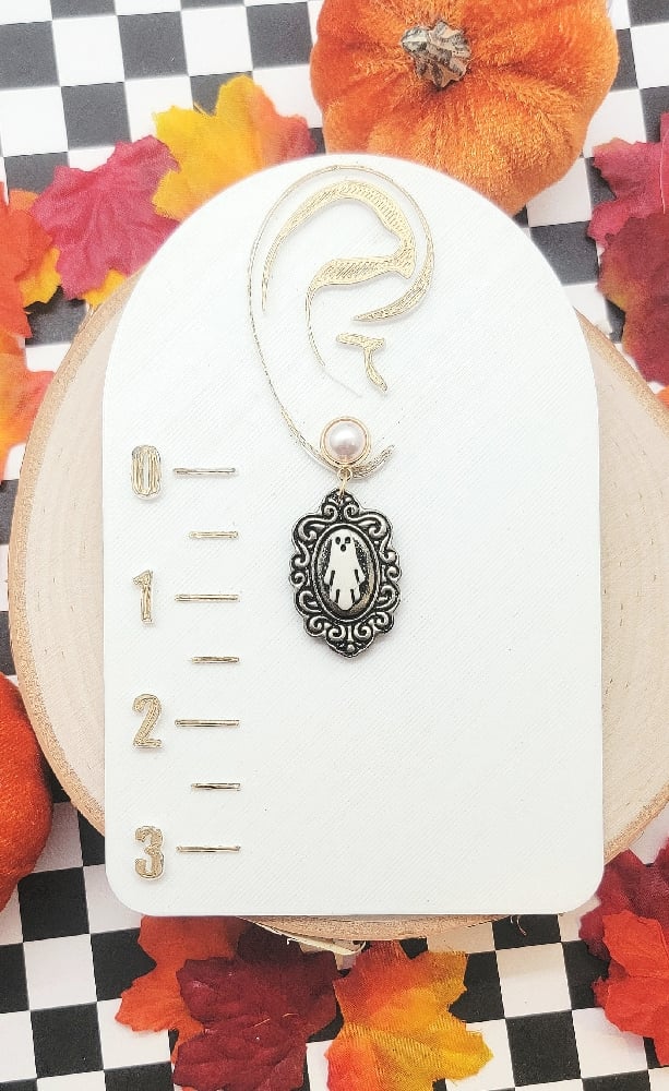 Image of Ghost Cameo Dangles