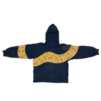Image 4 of (L - XL)  Nike Hoodie KEBAYA Series Navy Flower “Kusho” 520