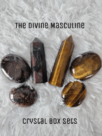 Image 1 of The Divine Masculine Crystal Box Set | 3 Styles