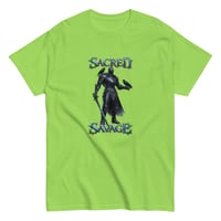 Image 1 of Unisex classic tee, Sacred Savage Ravens & Knight Warrior Tee