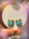 Glazed Cookie Ear Studs- Scented