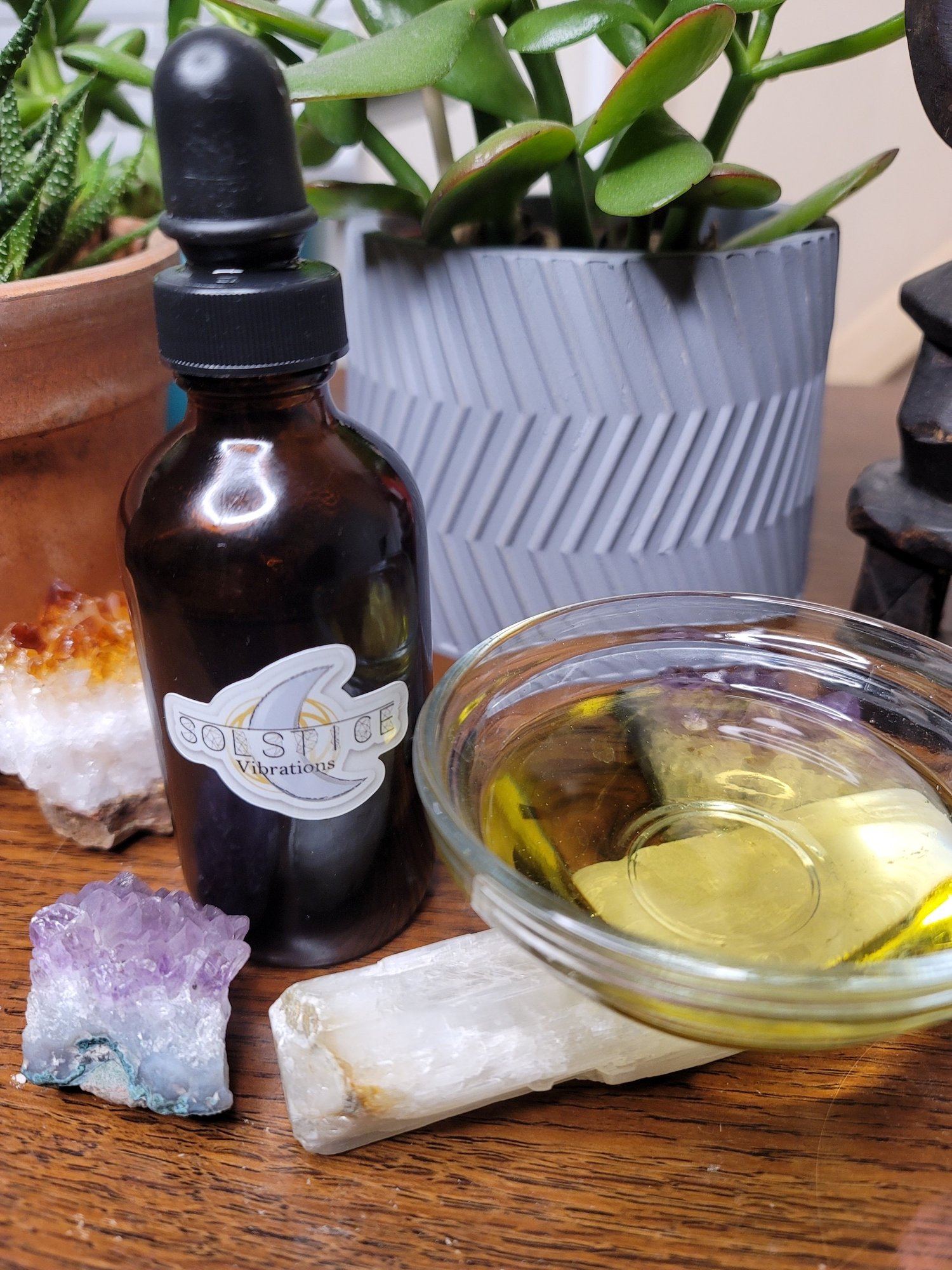 Image of Solstice Herbal Hair and Beard Oil