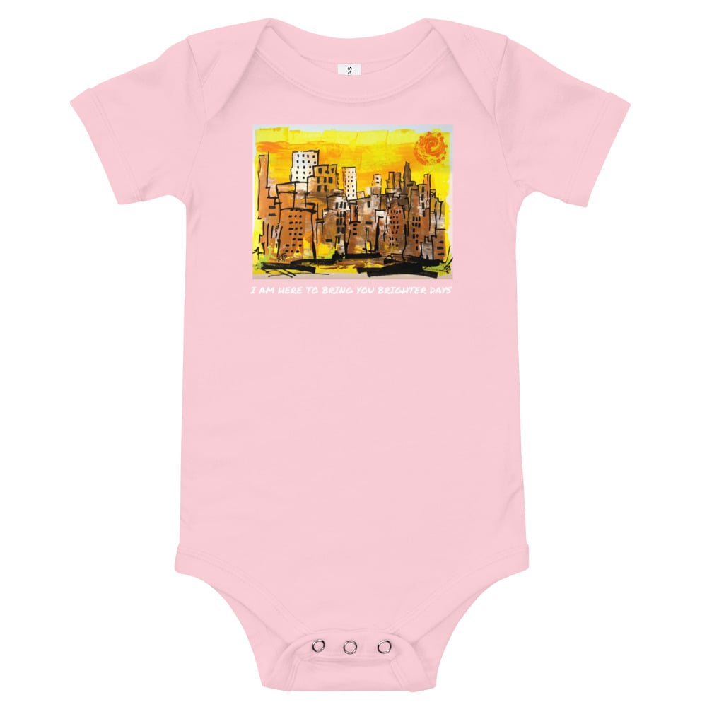 Image of Brighter Days baby short sleeve one piece