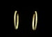 Image of Gold Textured Large Pierced Hoops 