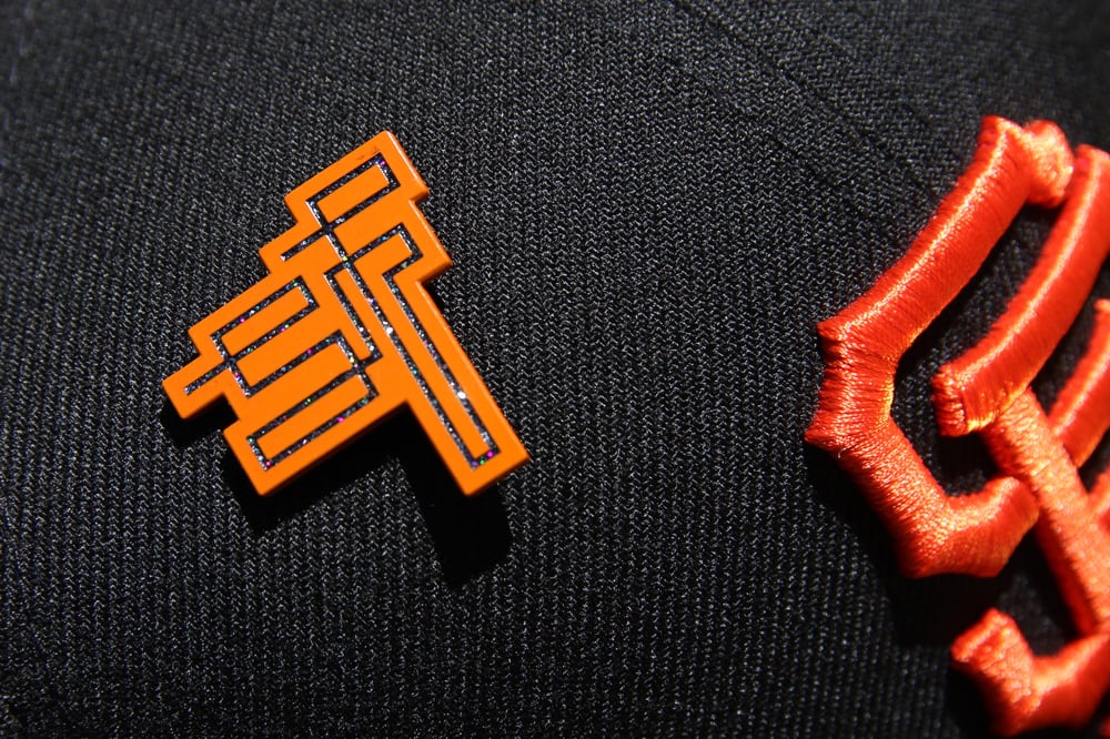 Image of SF Etch Pin - Orange