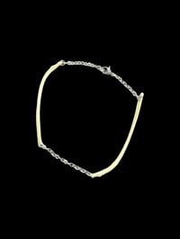 large fox rib bone bracelet