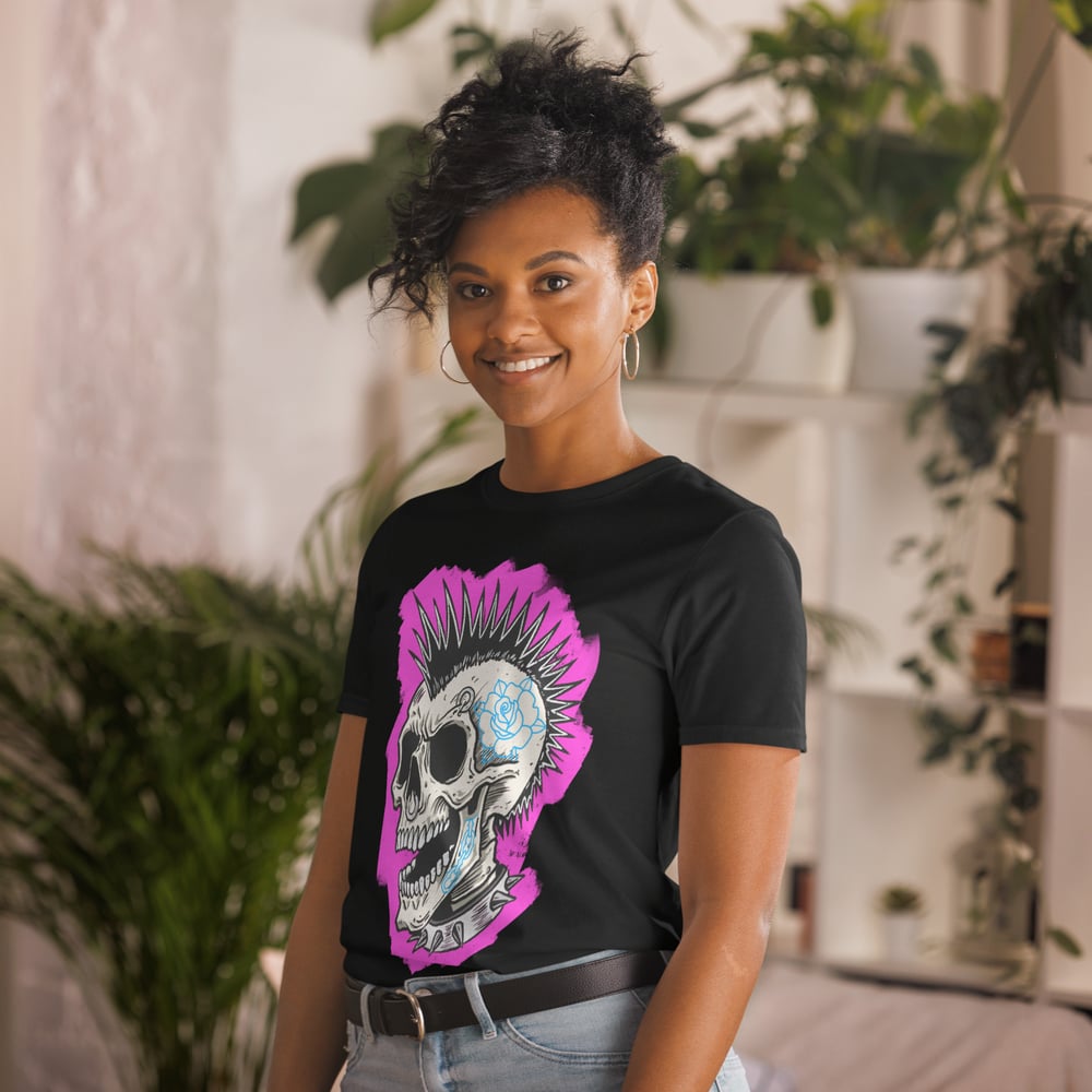 Punk skull Short-Sleeve Unisex T-Shirt