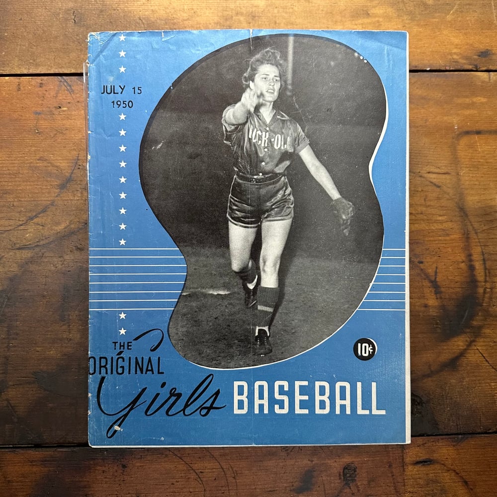 Image of AAGBBL The Original Girls Baseball Magazine x3