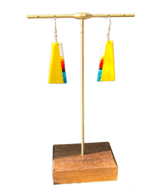 Image 2 of Sunrise Inlay Earrings 