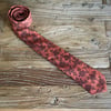 Burgundy Floral Necktie 