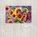 Image 4 of Sunflower Happiness Art Poster