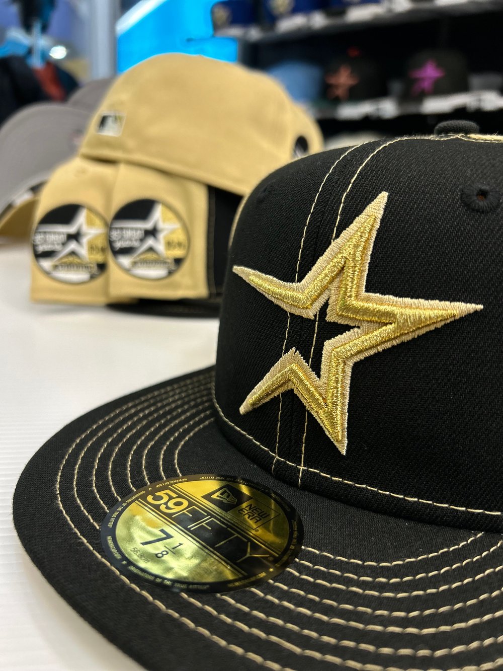 New Era 5950 Vegas Gold / Black