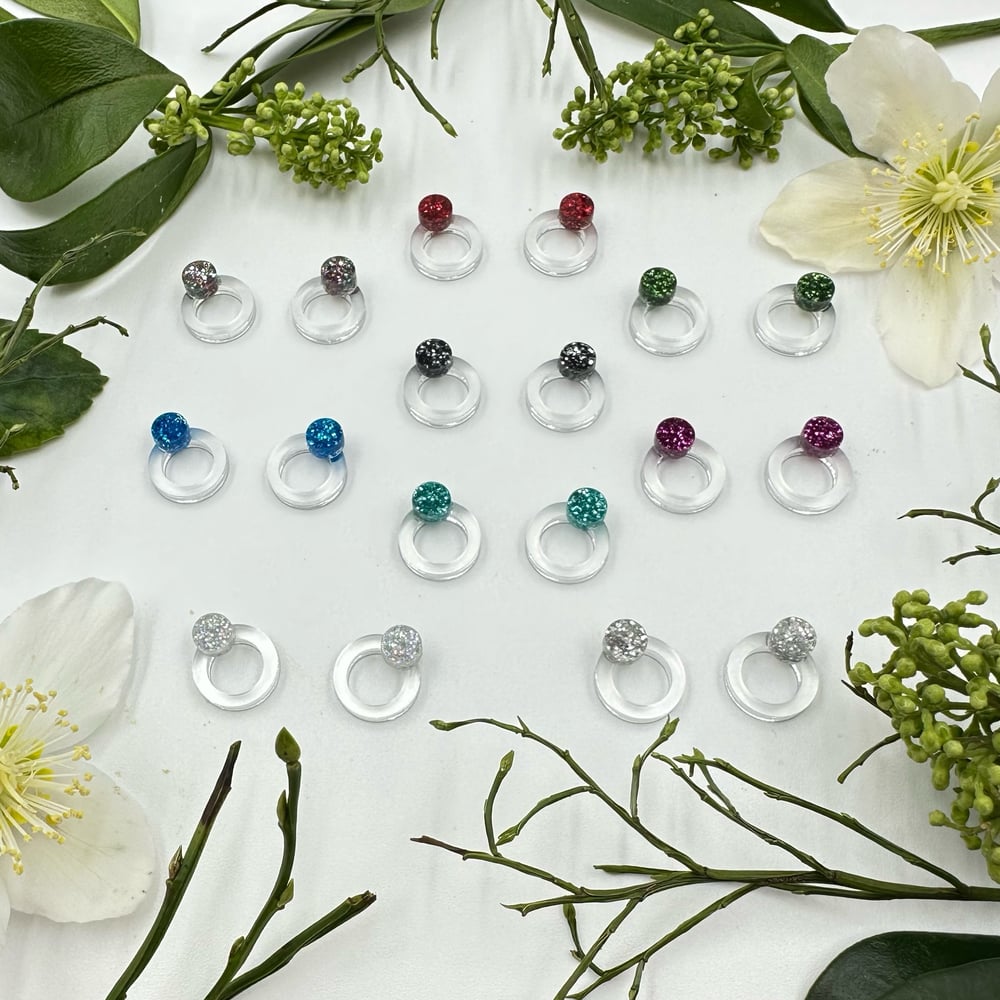 Image of Náušnice LouLou Třpytivé