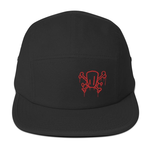 Image of Standard logo Red camper style cap 