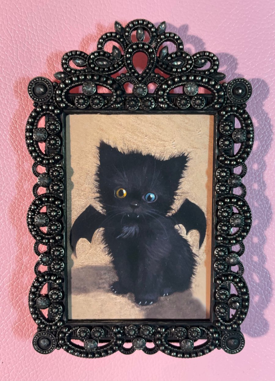 Image of "I Am The Night" Framed print 