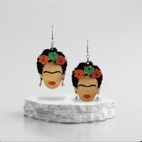 Image 2 of Frida Kahlo Earrings
