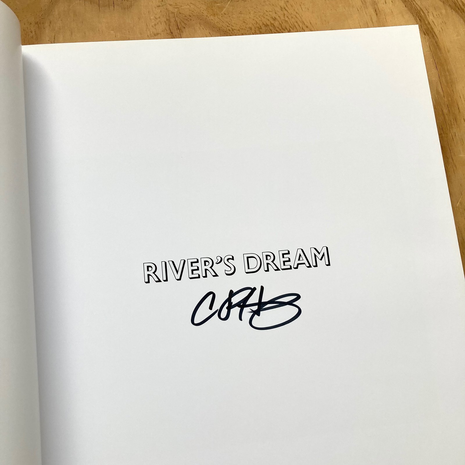 River’s Dream / Curran Hatleberg River's Dream First Printing, Curran Hatleberg, 2022 – ARCHIVISM