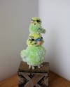 Pipe cleaner green and yellow budgies #2