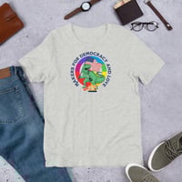 Image 3 of Makers for Democracy and Love Unisex t-shirt