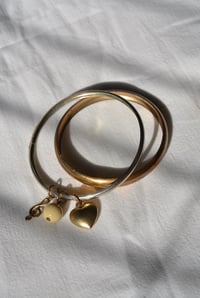 Image 1 of sweetheart bangles