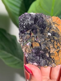 Image 7 of NATURAL RAINBOW IRIDESCENT CUBIC FLUORITE -CHINA- D