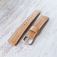 Image 1 of Honey Chevre Strap