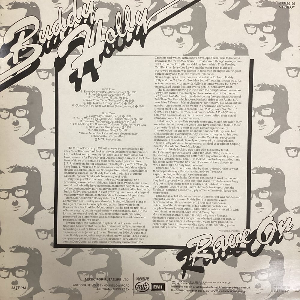 Buddy Holly - Rave On