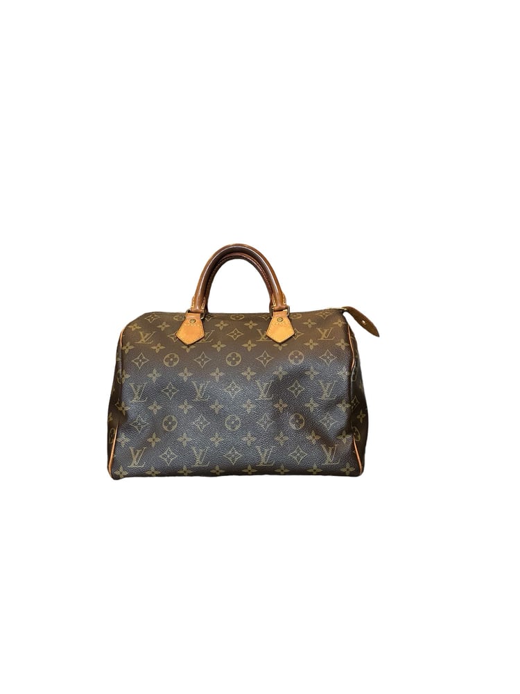 Image of Louis Vuitton Monogram Speedy 30 Handbag 1160-30