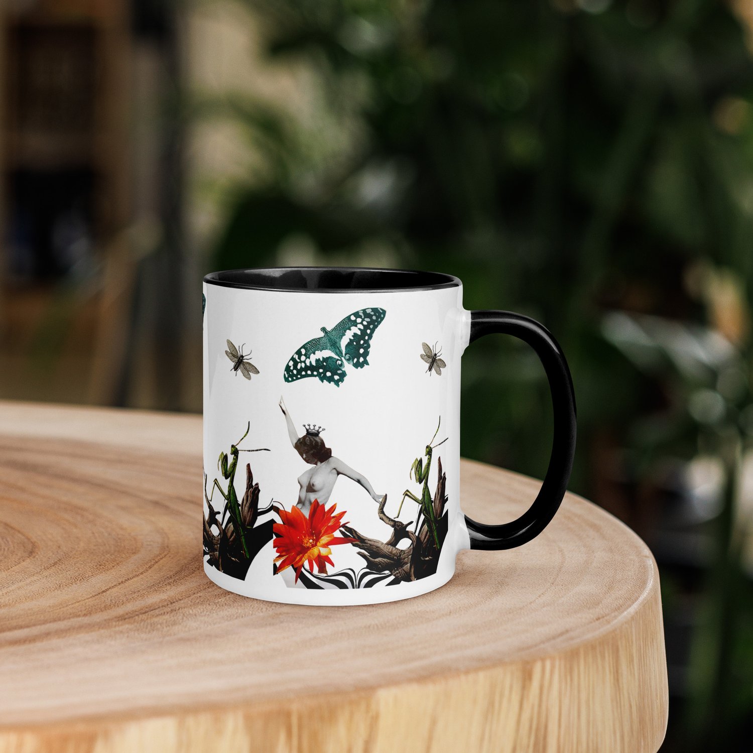 Image of Mantis Queen - Mug with Color Inside - 2 size options