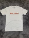 Mikal monroe “Motivated by struggle “ tee (white / brown)