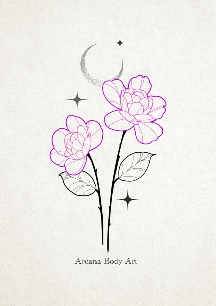 Image of Pivoines Lunaires