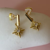 Image 1 of Twinkly Star on a Rectangle Drop