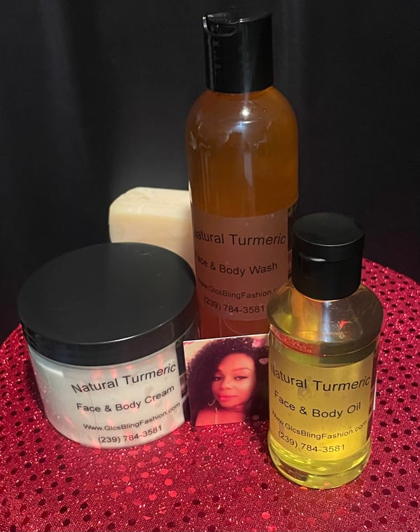 Image of Natural Turmeric SkinCare Kit