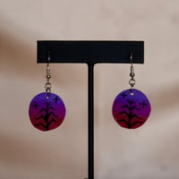 Image 1 of Mini Round Earrings (corn)