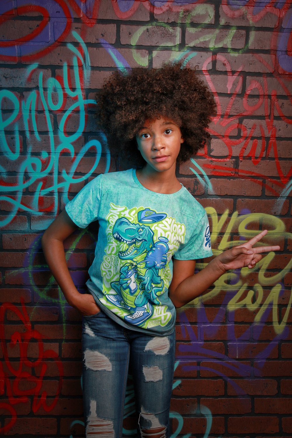 Kids T-rex Tee