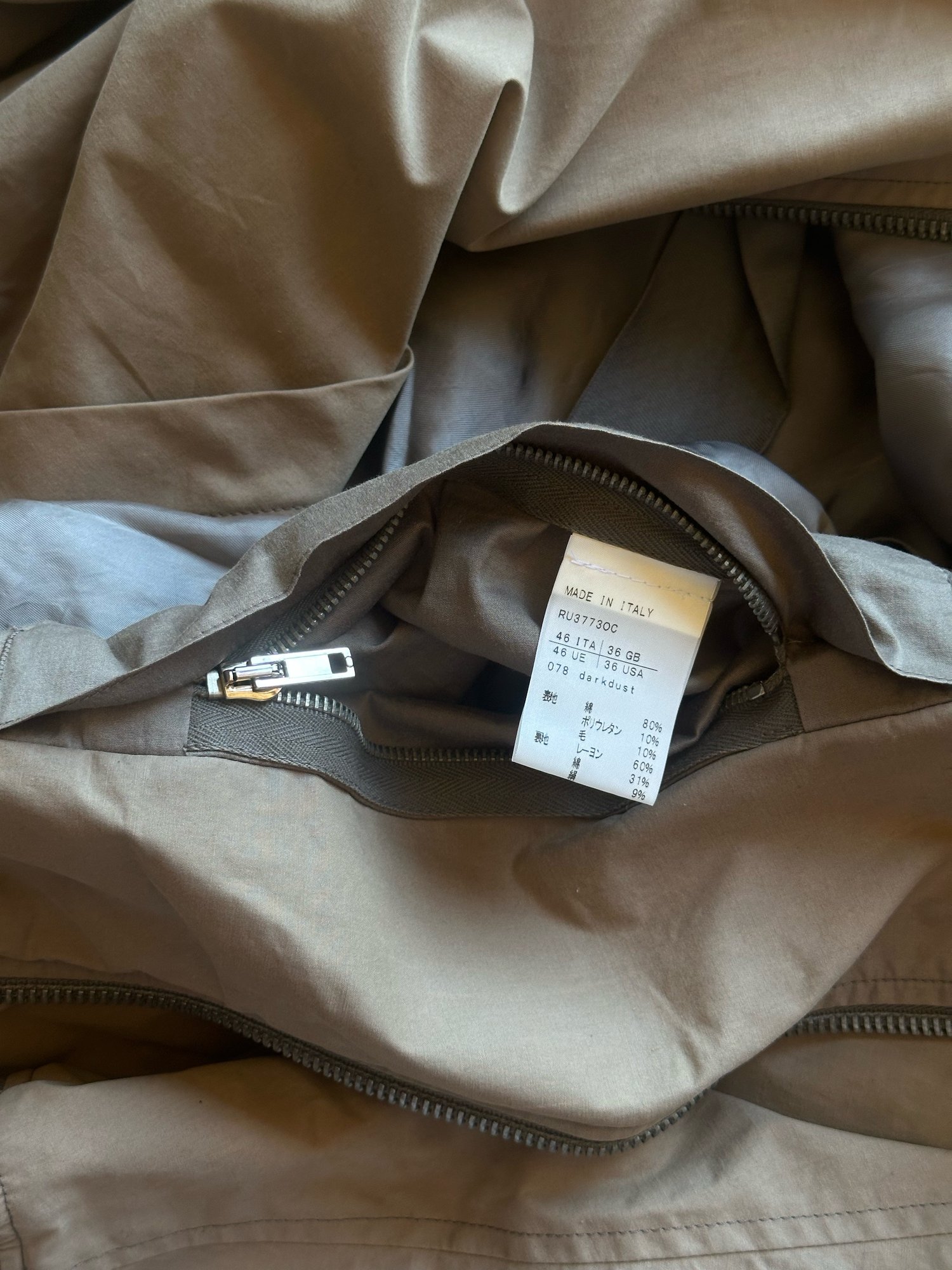 Image of Rick Owens SS12 'Naska' Utility Jacket